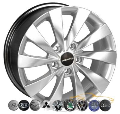 Диски Replica Chevrolet Z811 HS R16 W7.0 PCD5x105 ET40 DIA56.6